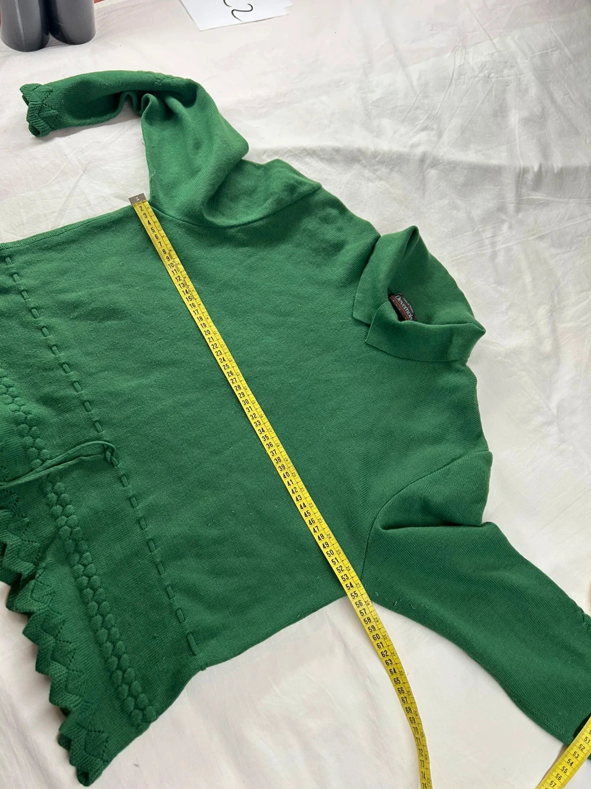 Donkergroen DEVERNOIS PARIS wolblendmark-vest – photo 10